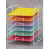 6 Tier 12" X 12" Paper Storage Racks