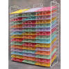 45 Slot Paper Storage Rack